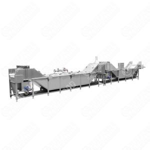 OEM Cassava Chips Blanching Machine Yam Cooker Automatic Potato Slices Root