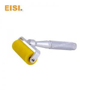 Durable Paper Wheel Rollers With Handle Yellow Color 1 PCS/Paper Box