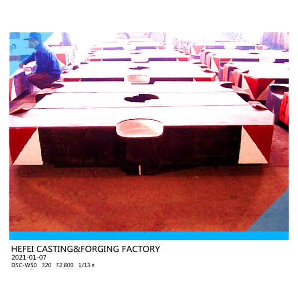 Buy Shot Blast Vacuum Casting GG250 10T Crane Counter Weight at wholesale prices