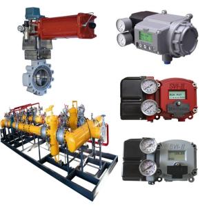 Valve Switching Skid Masoneilan 33000 Stainless Steel Butterfly Valve SVI1000