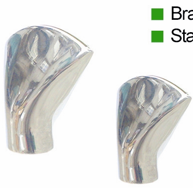 60Kpa 2" Brass Chrome Dancing Fountain Nozzles