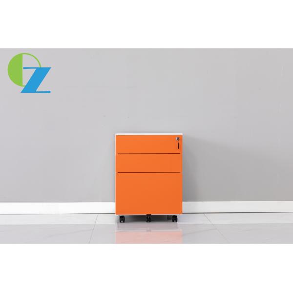 Buy 3 Drawers Mobile Pedestal Cabinet Lockable Side Open Non Kd at wholesale prices