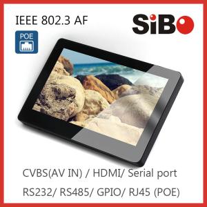 SIBO Android 7" Flush Mounting Tablet PC with RS232 RS485 and GPIO