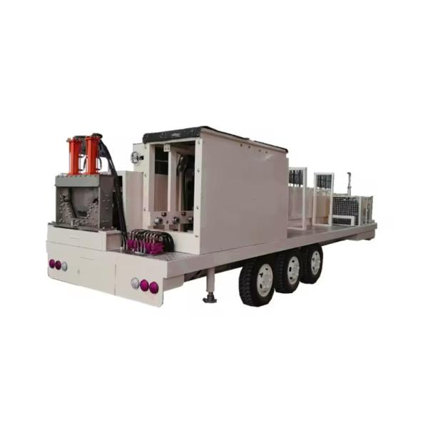 800mm Effective Width Portable Standing Seam K span Roll Forming Machine With