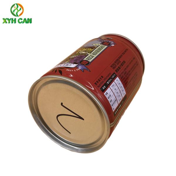 Food Grade Round 246ml BPA Free Beverage Tinplate Can