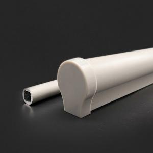 Low Profile Curtain Track Zebra Blinds Aluminum Extrusion Profiles