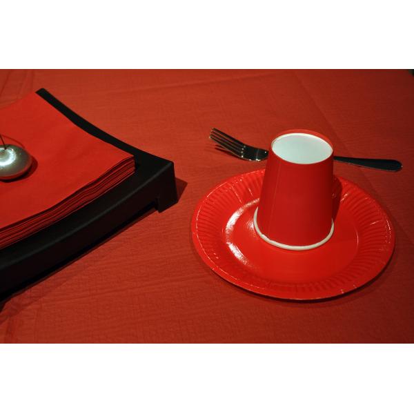 Biodegradable Disposable Dinnerware Set , 33x33cm Compostable Plates And Cutlery