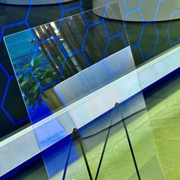 Buy High Flexibility Ultra White Medium Alumino-Silicate Glass for smart home display toughedted glass cover processing at wholesale prices