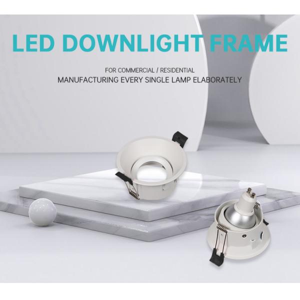 Commercial Adjustable Anti-Glare GU10 Recessed Spotlight Downlight Frame