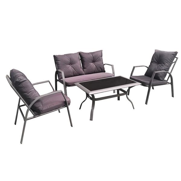 Sofa Outdoor Cast Iron Aluminum Outdoor Balcony Patio Furniture Garden Table And Chairs Garden Furniture