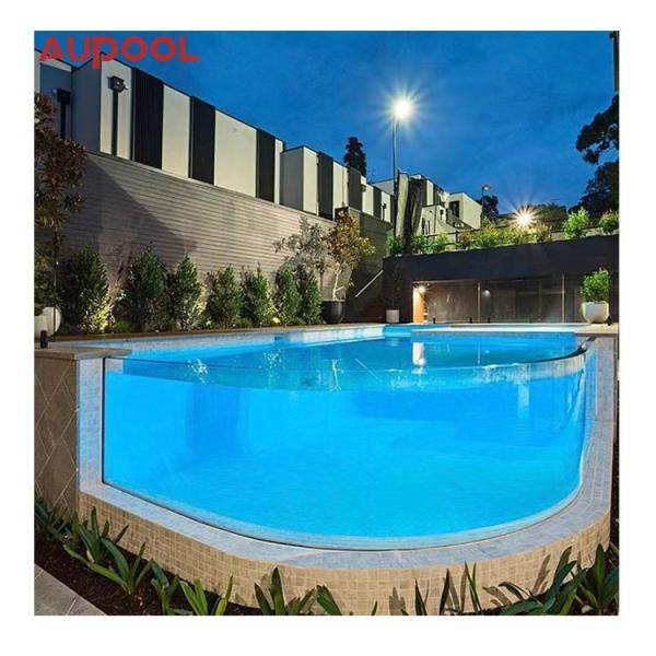 Buy Modern Prefabricated Pool House Container with Clear/Transparent Material at wholesale prices
