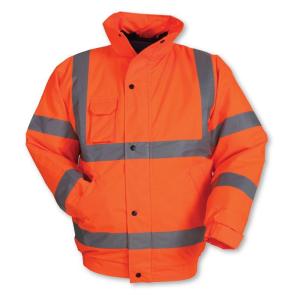 5xl En471 Breathable Fluorescent Reflective Jacket Construction Bomber