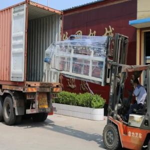 Fully automatic and efficient PLC control 2m width double wire feeding chain