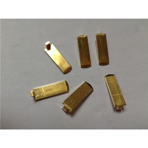 Slow Wire Cutting Socket Pin Metal Stamping Mould , Terminal Die H62 Brass Material