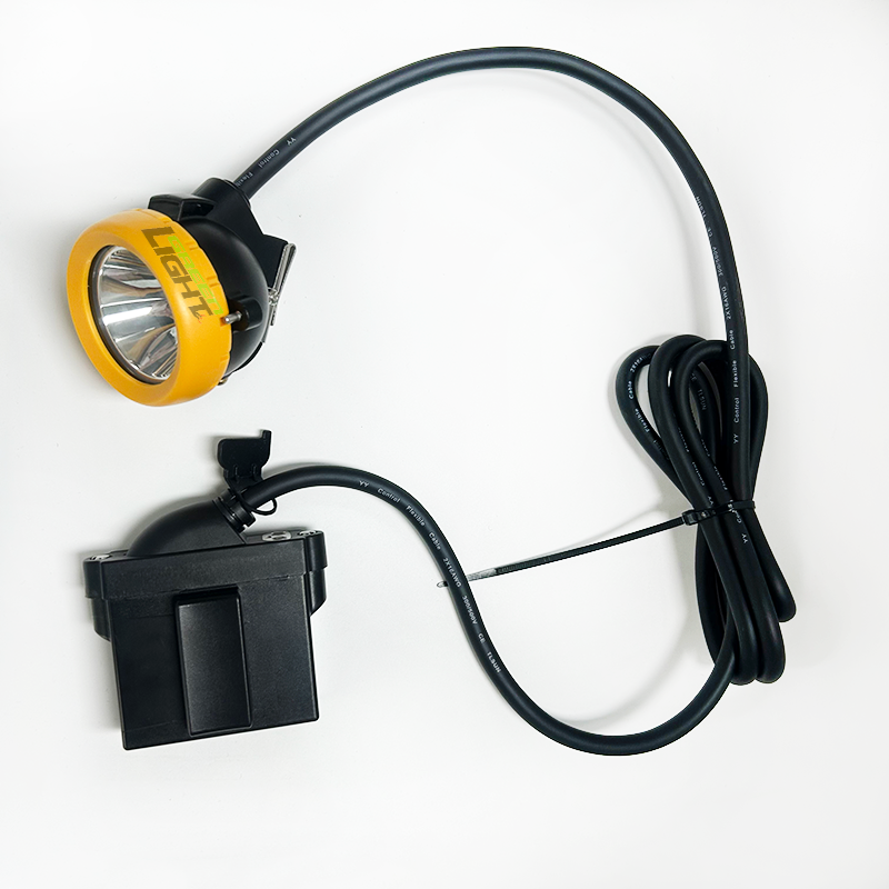 IP68 Waterproof LED Mining Headlamp with 7.8Ah Li-ion Battery 18hrs Working Time