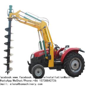 Auger Crane Pile Driver Machine