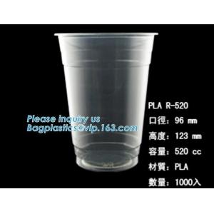 Biodegradable Eco Friendly Pla Soup Paper Cup With Pla Lid,Biodegradable CPLA