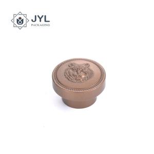 Zinc Alloy Zamac Liquor Bottle Caps Electroplating Metal Round
