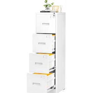 Quality Filing cabinet in K-D structure used in office white color office cabinet with low MOQ only 50 PCS for sale