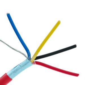 Mildewproof PVC Fire Alarm Electrical Cable Flame Retardant Low Smoke