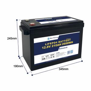 Bely Energy Safe And Reliable 12V 210AH Deep Cycle Lithium Battery For Yacht