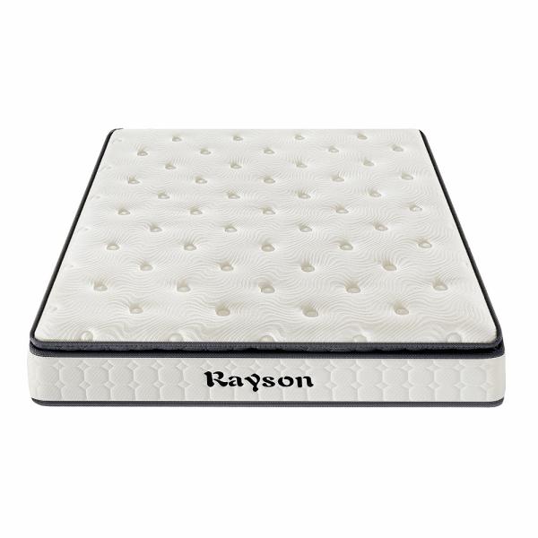 Buy White Pillow Top Bonnell Spring Mattress Compressed Knitted Fabric at wholesale prices
