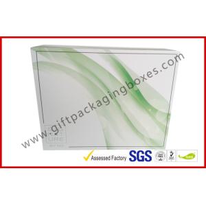 Cosmetic Magnet Packaging Boxes Debossed and Silver Foiled Logo