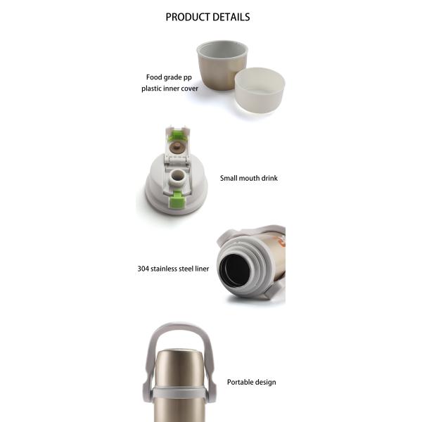 Insulation Large Container Water Pot Flask Thermos Wide Mouth Stainless Steel Vacuum Flask