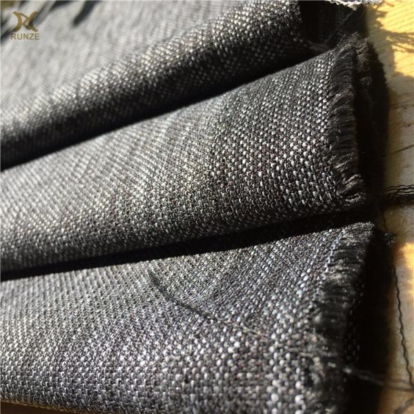 Thick Coarse Sheeting Cloth for Baby Stroller Bags 285gsm Woven Cation Two Color Plain