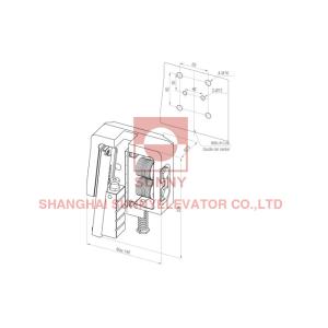 Freight Elevator / Paranomic Elevator Progressive Safety Gear