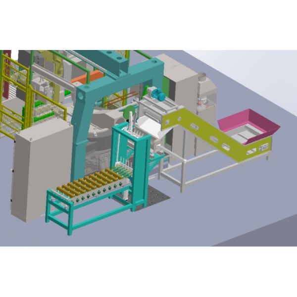 LPDC Gravity Die Casting Machine For Bathroom Brass Faucet And Zinc Handle