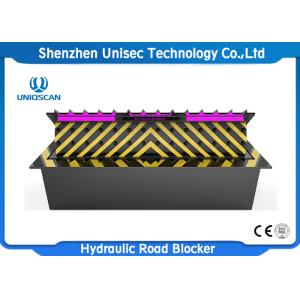 Double Sealed Hydraulic Road Blocker LCD Display Electro Rising Road Blocker