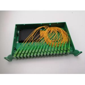 1XN 2XN Tray Type Fiber Optical PLC Splitter