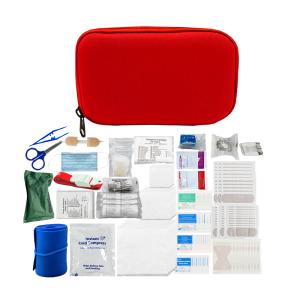 Quality Compact Eva Manual-Operated First Aid Kit Big Emergency Bag for Home Outdoor Survival Travel &amp; Camping Medical Supplies Training for sale