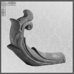 Gazebo Use Chinese Roof Tiles And Decoration Final Tile Rolling Grass Pattern