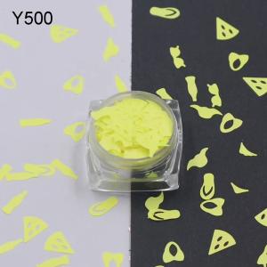 15mm Sandbeach Mixed Glitter Watermelon Patterns Powder Material Baby Style