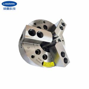 Quality 3 Jaws Chuck Through Hole Hydraulic Power Chuck For CNC Lathe Chuck for sale