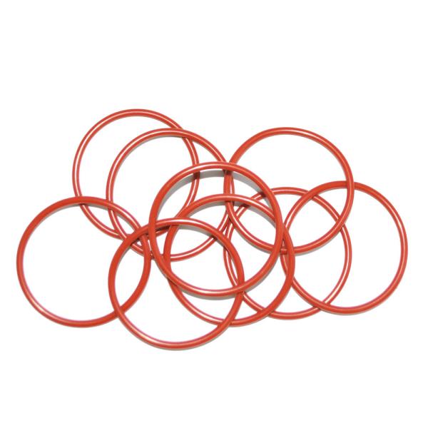 20 Shore Orange O Rings EPDM Elastic Rubber Ring Colorful Customize