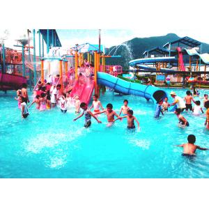 Fiberglass Kids Water House Playground Inside Water Parks With Pump