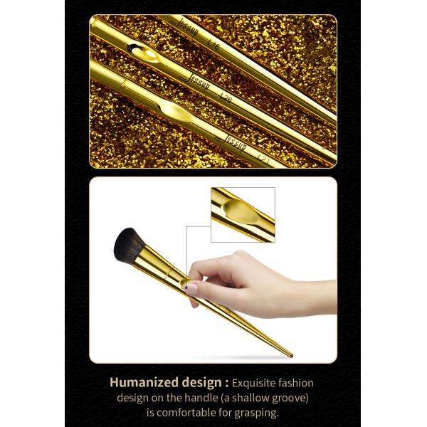 Jessup 10pcs Basic Makeup Brushes Set