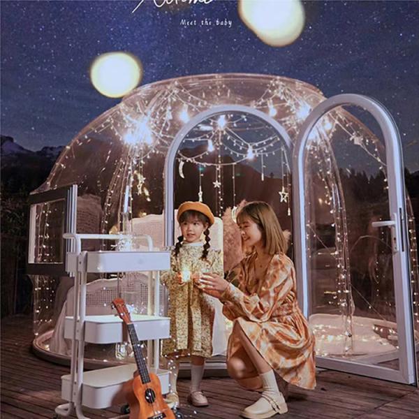 Buy ISO See Through Bubble Tent Security Assurance Camping Bubble Dome at wholesale prices