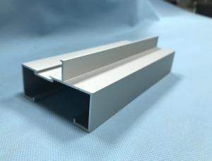 China 6060 Aluminium Sliding Door Profiles 65mm Aluminum Mullion on sale