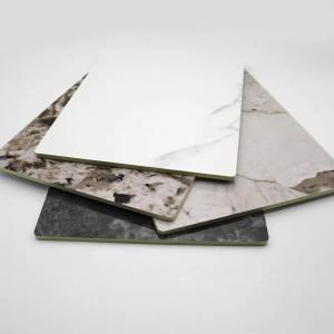 1220*2440 Marble Fiber Wall Panel with Bamboo Charcoal Board Carbon Crystal