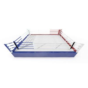 China Mma Fighting Ring Boxing Exercise Equipment Ground Style Customized Logo on sale