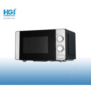 20 Liters Black Counter Top Home Microwave Oven Fast Heat