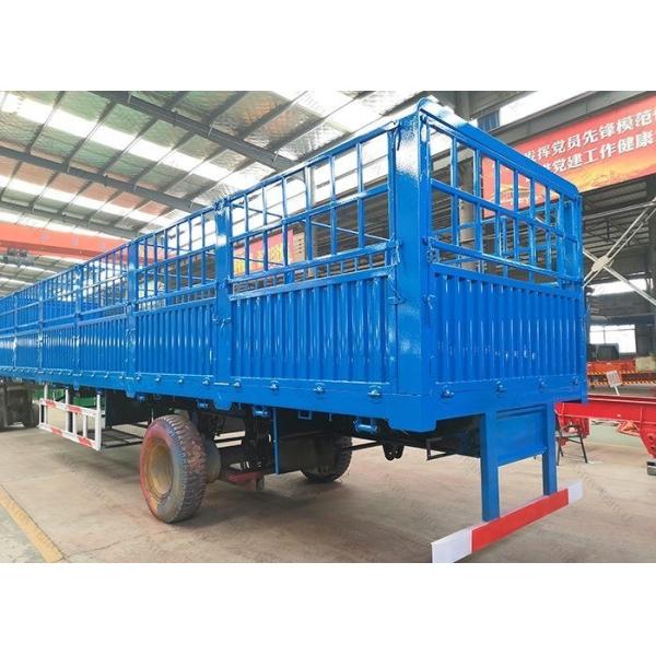 Buy Fuwa / BPW Axle Heavy Duty Fence Cargo Truck Trailer Livestock Transport Semi Trailer at wholesale prices