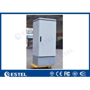 2 Bays 40U Waterproof IP55 Outdoor Control Cabinet