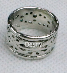 Quality Unisex Silver Crystal Cluster Western Jewelry Rings with Rhinestone for Gift for sale