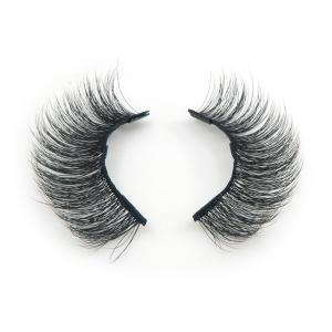 ODM Black Natural False Eyelashes Magnetic Lashes With Eyeliner