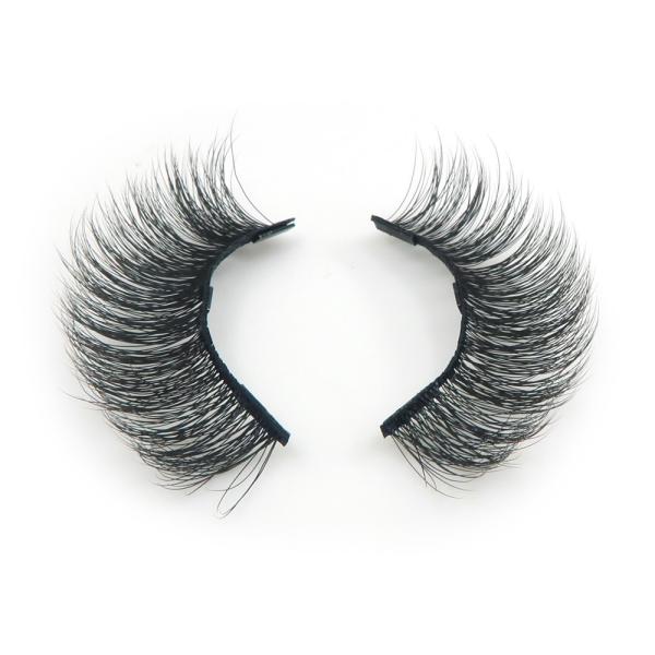 Buy ODM Black Natural False Eyelashes Magnetic Lashes With Eyeliner at wholesale prices